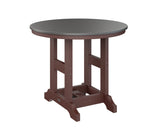 Berlin Gardens Garden Classic 38" Round Bar Table with Hammered Top