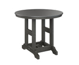 Berlin Gardens Garden Classic 38" Round Bar Table with Hammered Top