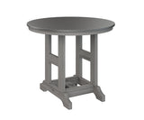 Berlin Gardens Garden Classic 38" Round Bar Table with Hammered Top