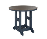 Berlin Gardens Garden Classic 38" Round Bar Table with Hammered Top