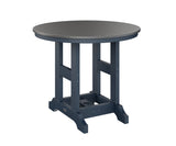 Berlin Gardens Garden Classic 38" Round Bar Table with Hammered Top