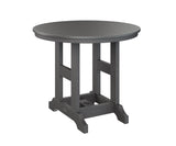 Berlin Gardens Garden Classic 38" Round Bar Table with Hammered Top