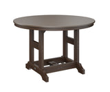Berlin Gardens Garden Classic 48" Round Counter Table with Hammered Top