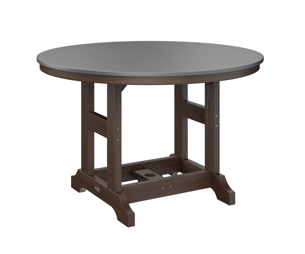 Berlin Gardens Garden Classic 48" Round Counter Table with Hammered Top