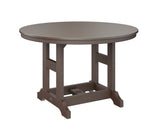 Berlin Gardens Garden Classic 48" Round Bar Table with Hammered Top