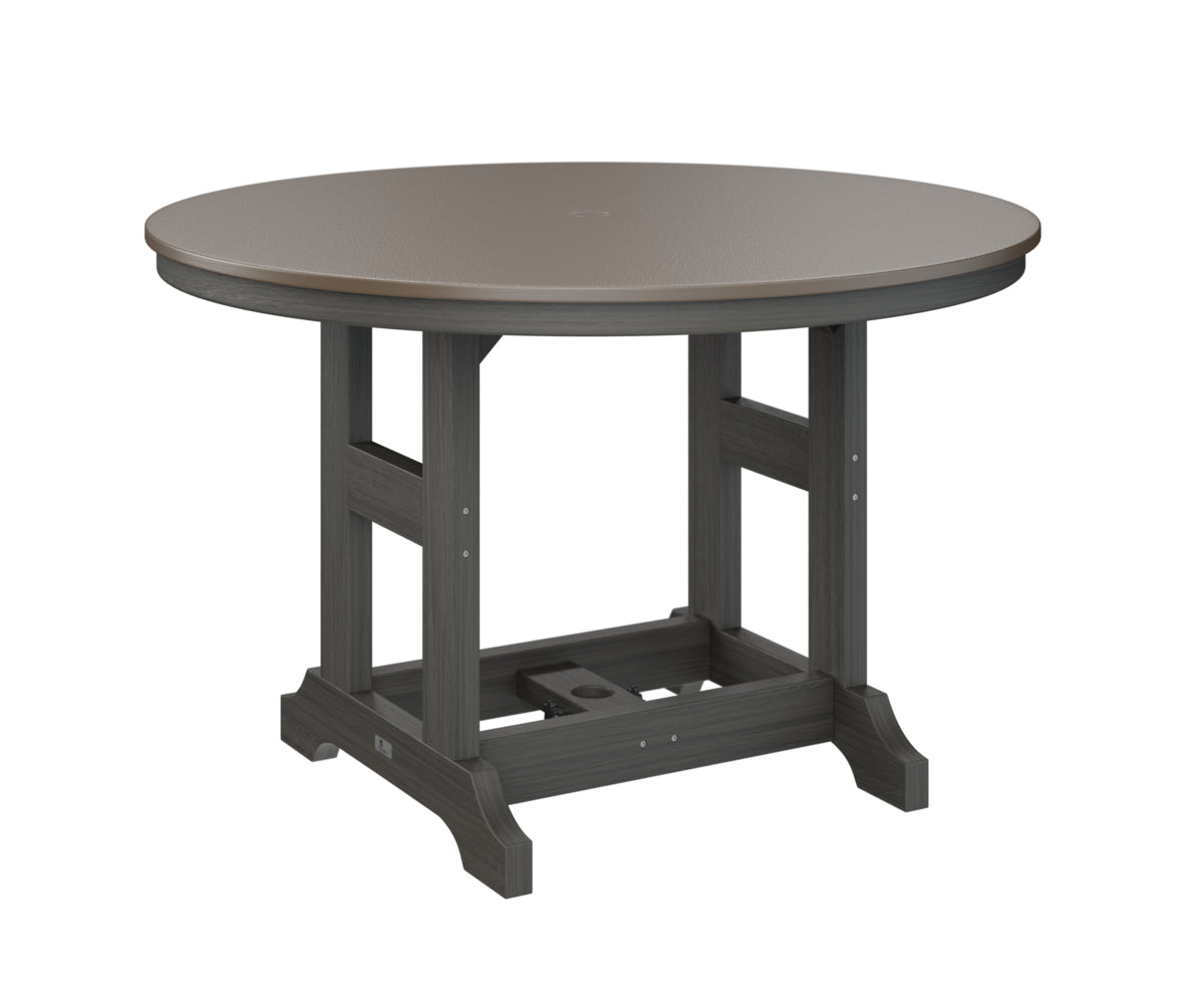 Berlin Gardens Garden Classic 48" Round Counter Table with Hammered Top