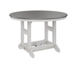 Berlin Gardens Garden Classic 48" Round Bar Table with Hammered Top