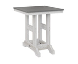 Berlin Gardens Garden Classic 28" Square Dining Table with Hammered Top