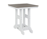 Berlin Gardens Garden Classic 28" Square Dining Table with Hammered Top