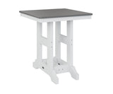 Berlin Gardens Garden Classic 28" Square Bar Table with Hammered Top