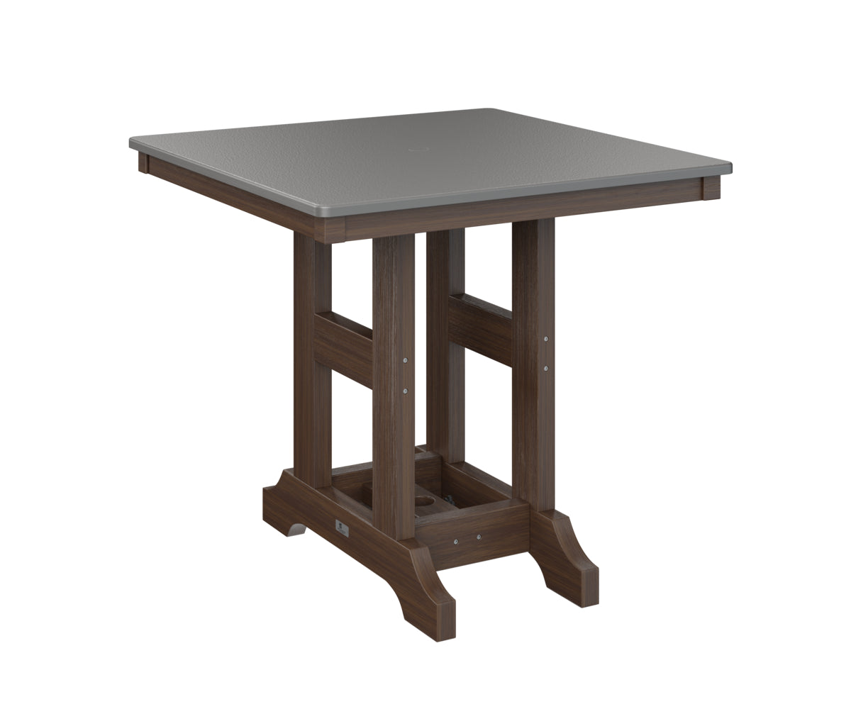 Berlin Gardens Garden Classic 33" Square Dining Table with Hammered Top