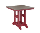 Berlin Gardens Garden Classic 33" Square Counter Table with Hammered Top