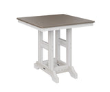 Berlin Gardens Garden Classic 33" Square Dining Table with Hammered Top