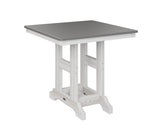 Berlin Gardens Garden Classic 33" Square Bar Table with Hammered Top