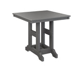 Berlin Gardens Garden Classic 33" Square Bar Table with Hammered Top