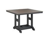 Berlin Gardens Garden Classic 44" Square Bar Table with Hammered Top
