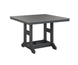 Berlin Gardens Garden Classic 44" Square Bar Table with Hammered Top