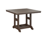 Berlin Gardens Garden Classic 44" Square Bar Table with Hammered Top