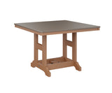 Berlin Gardens Garden Classic 44" Square Bar Table with Hammered Top