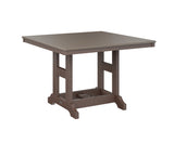 Berlin Gardens Garden Classic 44" Square Bar Table with Hammered Top