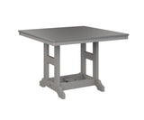 Berlin Gardens Garden Classic 44" Square Bar Table with Hammered Top