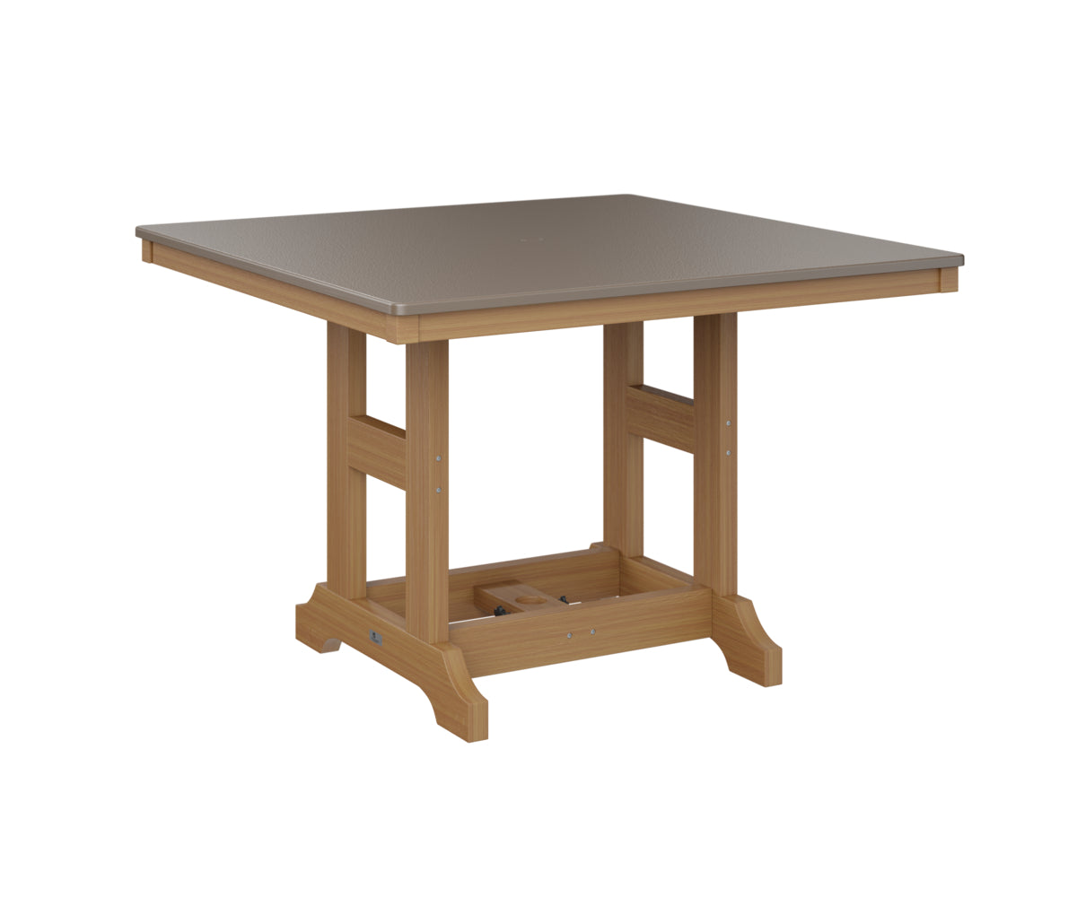 Berlin Gardens Garden Classic 44" Square Counter Table with Hammered Top