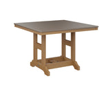 Berlin Gardens Garden Classic 44" Square Counter Table with Hammered Top