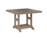 Berlin Gardens Garden Classic 44" Square Bar Table with Hammered Top