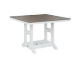 Berlin Gardens Garden Classic 44" Square Bar Table with Hammered Top