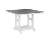 Berlin Gardens Garden Classic 44" Square Bar Table with Hammered Top