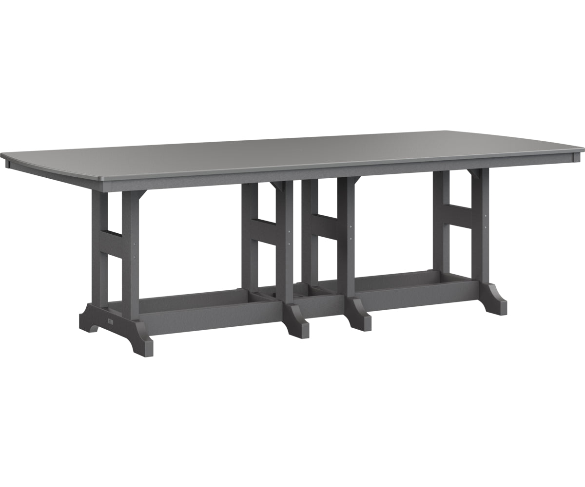 Berlin Gardens Garden Classic 44" x 96" Rectangular Bar Table with Hammered Top