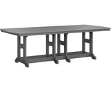 Berlin Gardens Garden Classic 44" x 96" Rectangular Bar Table with Hammered Top