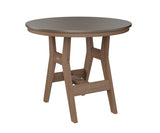 Berlin Gardens Harbor Counter Tables 38" Round Counter Table with Hammered Top