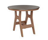 Berlin Gardens Harbor Counter Tables 38" Round Counter Table with Hammered Top