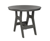 Berlin Gardens Harbor Counter Tables 38" Round Counter Table with Hammered Top