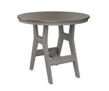 Berlin Gardens Harbor Counter Tables 38" Round Counter Table with Hammered Top