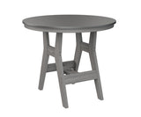 Berlin Gardens Harbor Counter Tables 38" Round Counter Table with Hammered Top
