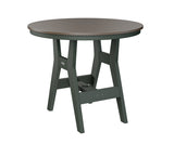 Berlin Gardens Harbor Counter Tables 38" Round Counter Table with Hammered Top