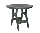 Berlin Gardens Harbor Counter Tables 38" Round Counter Table with Hammered Top