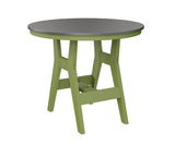 Berlin Gardens Harbor Counter Tables 38" Round Counter Table with Hammered Top