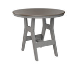 Berlin Gardens Harbor Counter Tables 38" Round Counter Table with Hammered Top