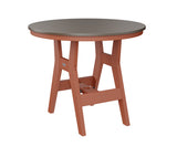 Berlin Gardens Harbor Dining Tables 38" Round Dining Table with Hammered Top