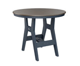 Berlin Gardens Harbor Dining Tables 38" Round Dining Table with Hammered Top