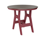 Berlin Gardens Harbor Counter Tables 38" Round Counter Table with Hammered Top
