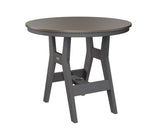 Berlin Gardens Harbor Counter Tables 38" Round Counter Table with Hammered Top