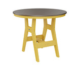 Berlin Gardens Harbor Dining Tables 38" Round Dining Table with Hammered Top