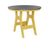 Berlin Gardens Harbor Counter Tables 38" Round Counter Table with Hammered Top