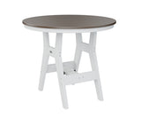 Berlin Gardens Harbor Counter Tables 38" Round Counter Table with Hammered Top