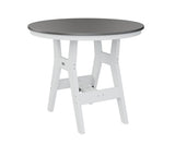 Berlin Gardens Harbor Counter Tables 38" Round Counter Table with Hammered Top