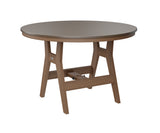 Berlin Gardens Harbor Bar Tables 48" Round Bar Table with Hammered Top